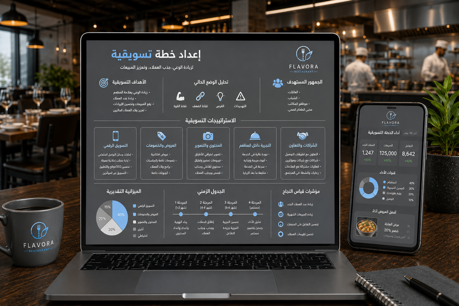 إعداد خطة تسويقية