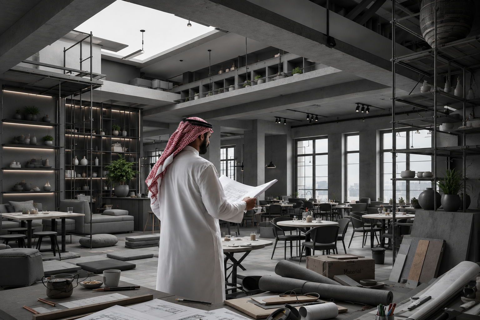  المقاولات لتنفيذ وتجهيز المطاعم