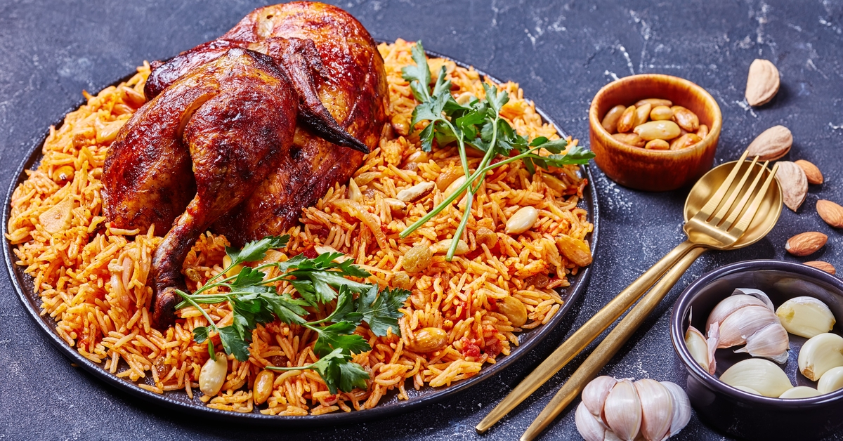 كبسة وأطباق الأرز