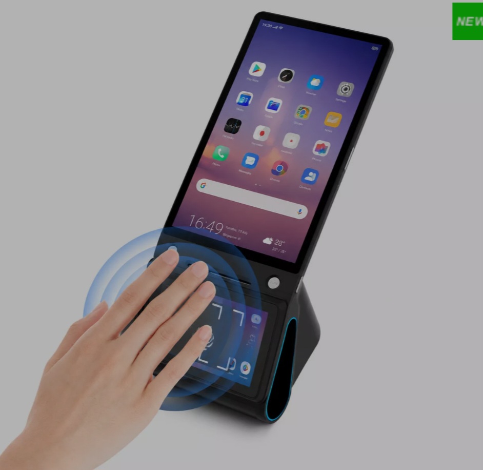 جهاز نقاط البيع المحمول بنظام Android 14 عالي الأمان للتعرف على وريد النخيل مع طابعة حرارية 4G WiFi BT5.0 Z150P 