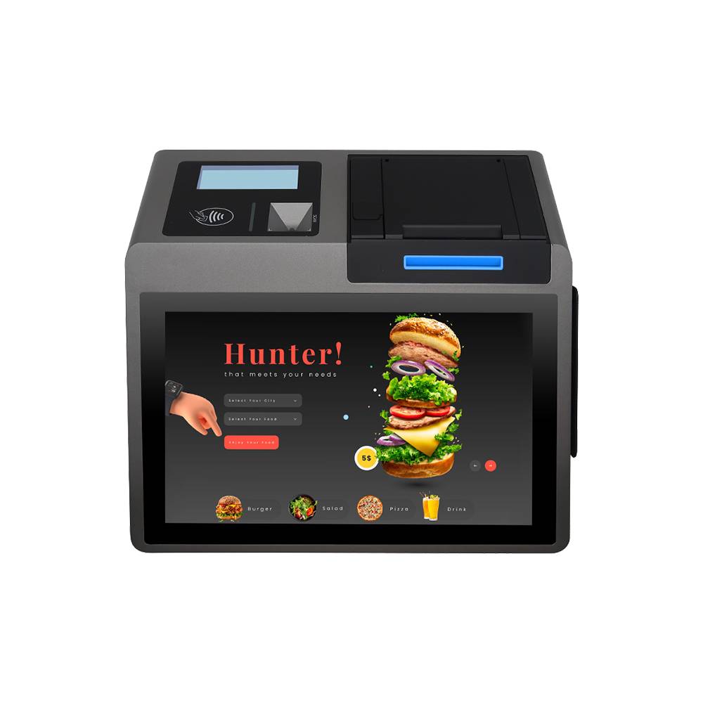 بوصة بأسعار معقولة Android 11 سطح المكتب اللاسلكي الشاشة Smart Pos Screen مع Multi Card Reader HCC-A1180A 