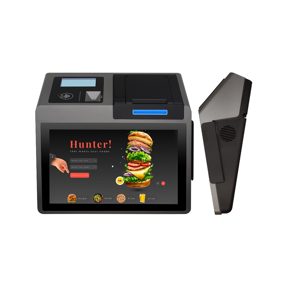 بوصة بأسعار معقولة Android 11 سطح المكتب اللاسلكي الشاشة Smart Pos Screen مع Multi Card Reader HCC-A1180A 